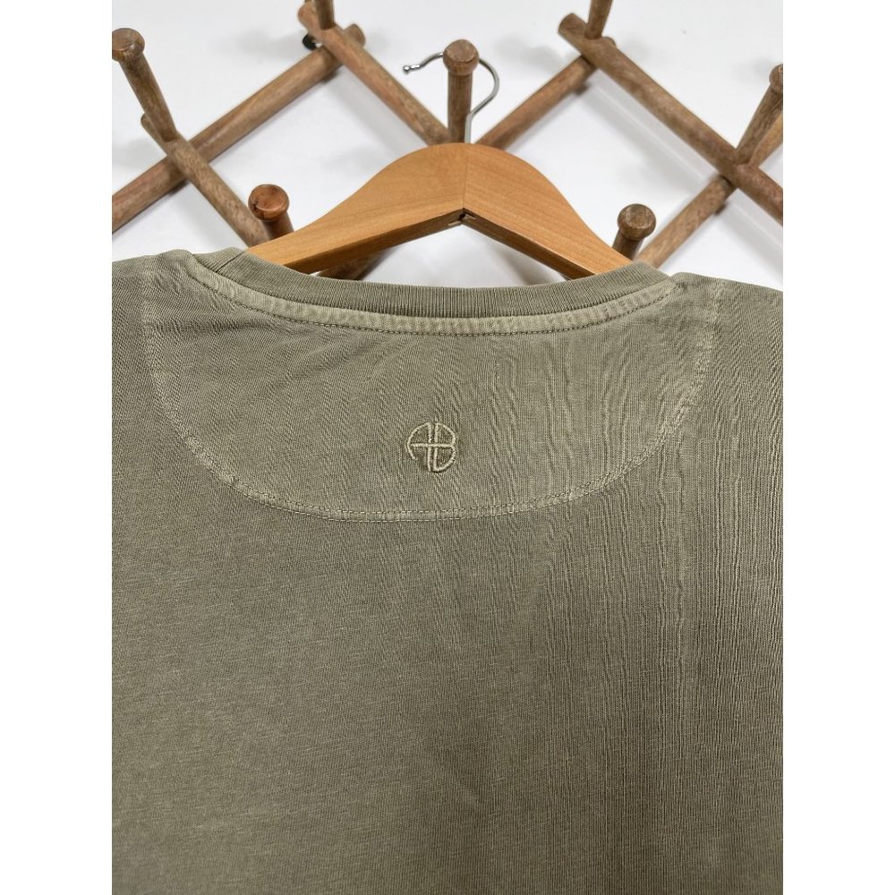 Anine Bing Tanner Tank In Green - Picture 6 of 13
